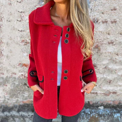 Elegante Jacke mit Knopfleiste | Stilvolle Details | Vielseitiger Look