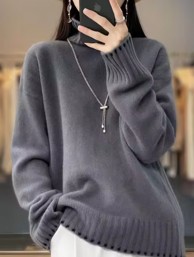 Elina | Rollkragen-Pullover
