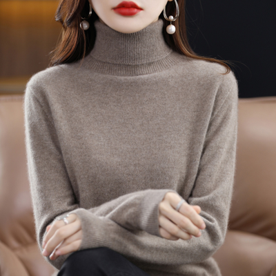 Ella | Luxuriöser Kaschmir Rollkragenpullover für Damen