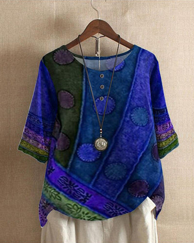 Vicky® | Vintage Boho Bluse