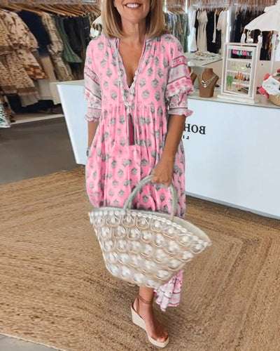 Luftiges Boho Sommerkleid