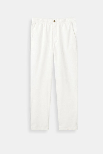 Regular Fit Leinen Loose Pants