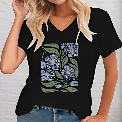 Veronika | Vintage Blumenhemd für Damen