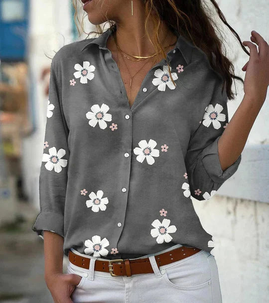 Lena | Bluse mit Blumenmuster