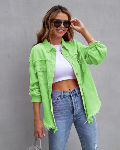 Paula | Jeansjacke mit Rissen