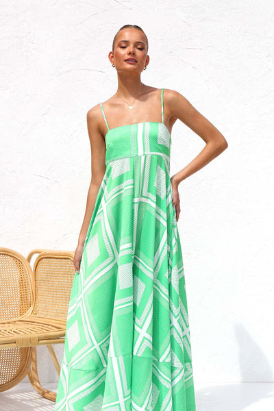 Maxikleid mit Trägern | Eleganter Schnitt | Fließende Silhouette