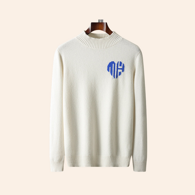 100% Cashmere Heart Pullover
