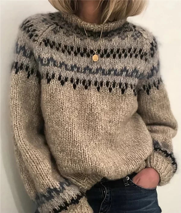 Modischer Rollkragenpullover für Damen