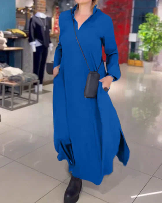 Mercedes® | Langes Kleid aus Premium-Baumwolle