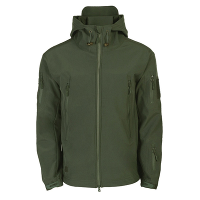 Herren Funktionsjacke mit Kapuze | Outdoor Reißverschluss
