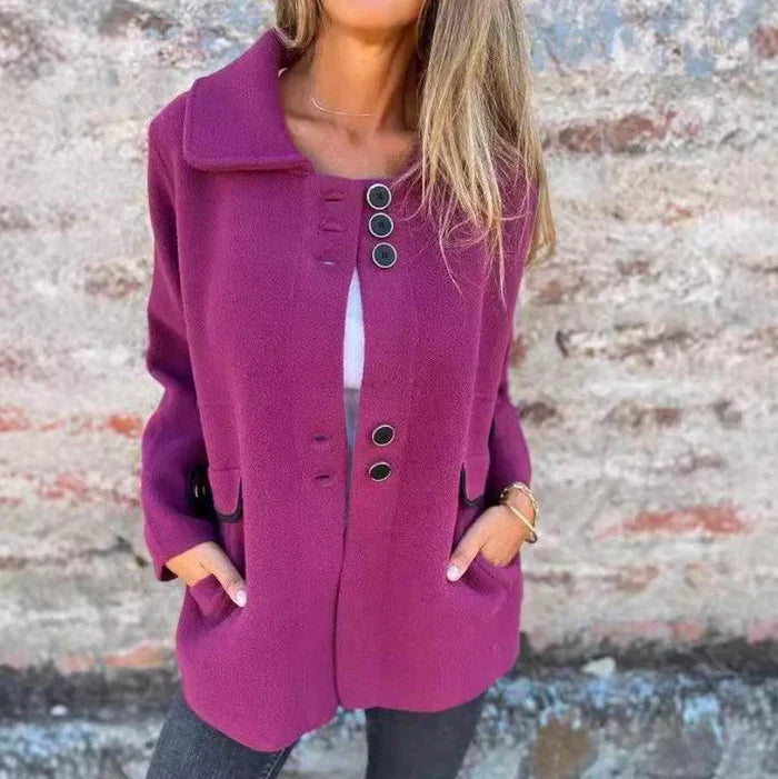 Elegante Jacke mit Knopfleiste | Stilvolle Details | Vielseitiger Look