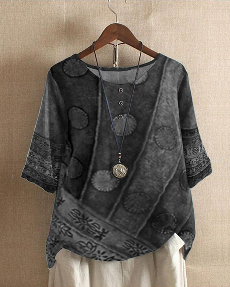 Vicky® | Vintage Boho Bluse