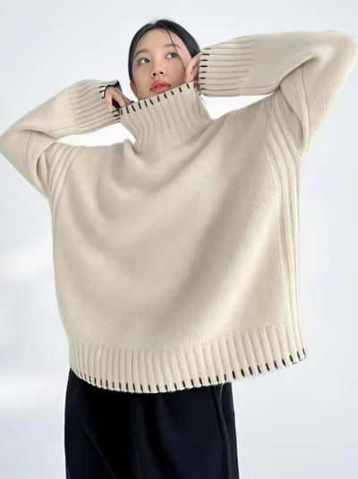 Elina | Rollkragen-Pullover