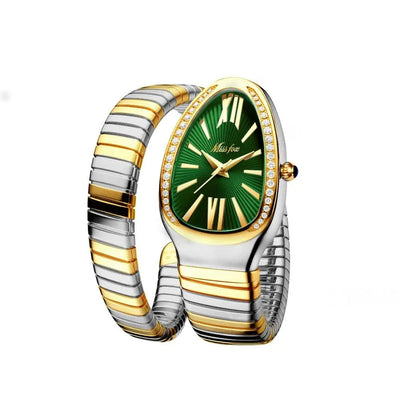 Edelstahl Schlangen Armbanduhr Nr. 351