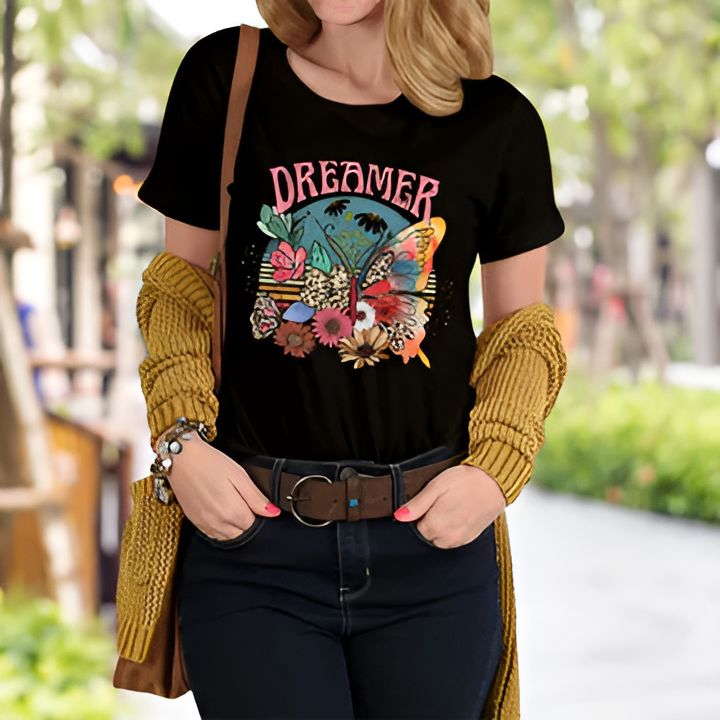 Erika | Retro-Print Hemd