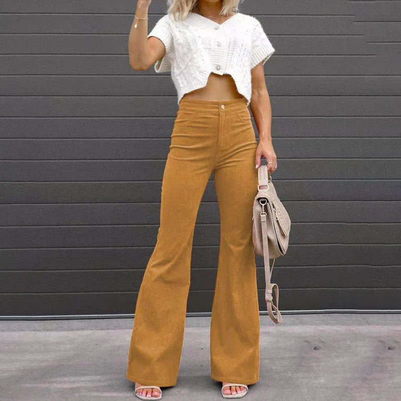 High-Waist-Jeans | Schlaghose | Retro & Moderner