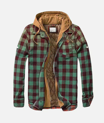 Andrea™ | Stylische Patchwork Karo Jacke