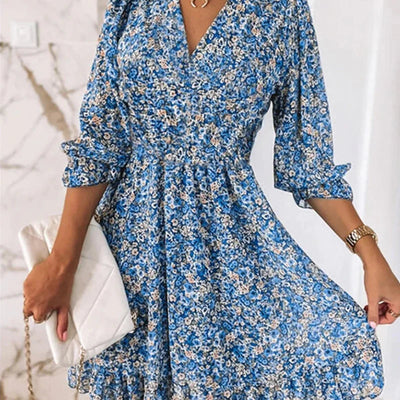 Beatriz® | Bequemes Kleid mit Blumendruck für Damen