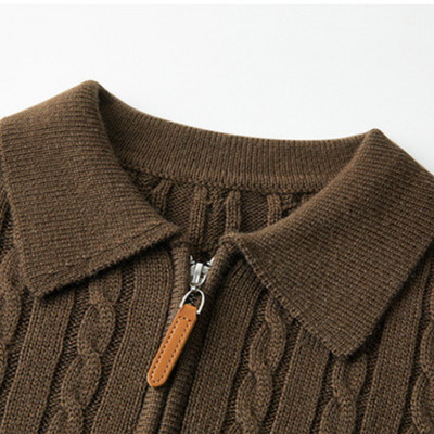 100% Premium Wool Zip up