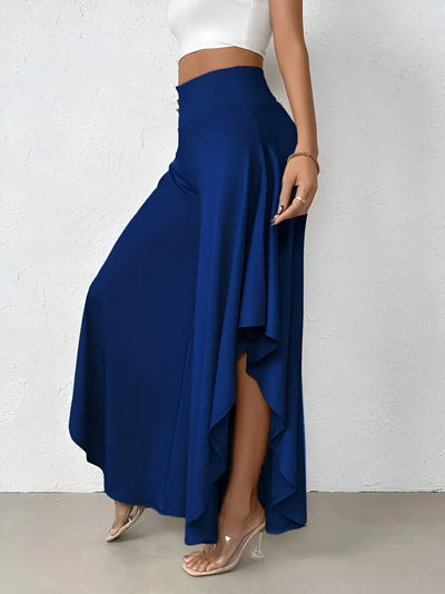 Paula | Asymmetrische Hose mit weitem Schnitt