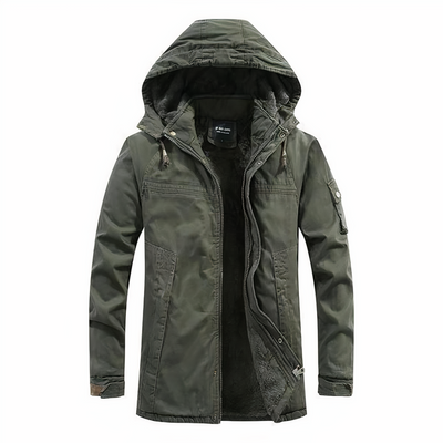 Winterjacke mit Kapuze für Herren