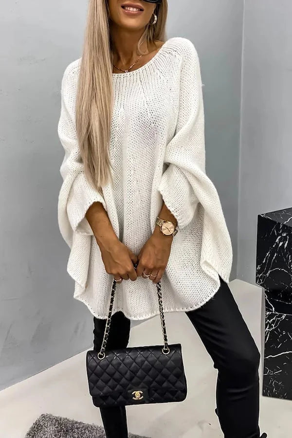 Oversized Strickpullover | Kuschelig & Lässig | Weiche Maschen