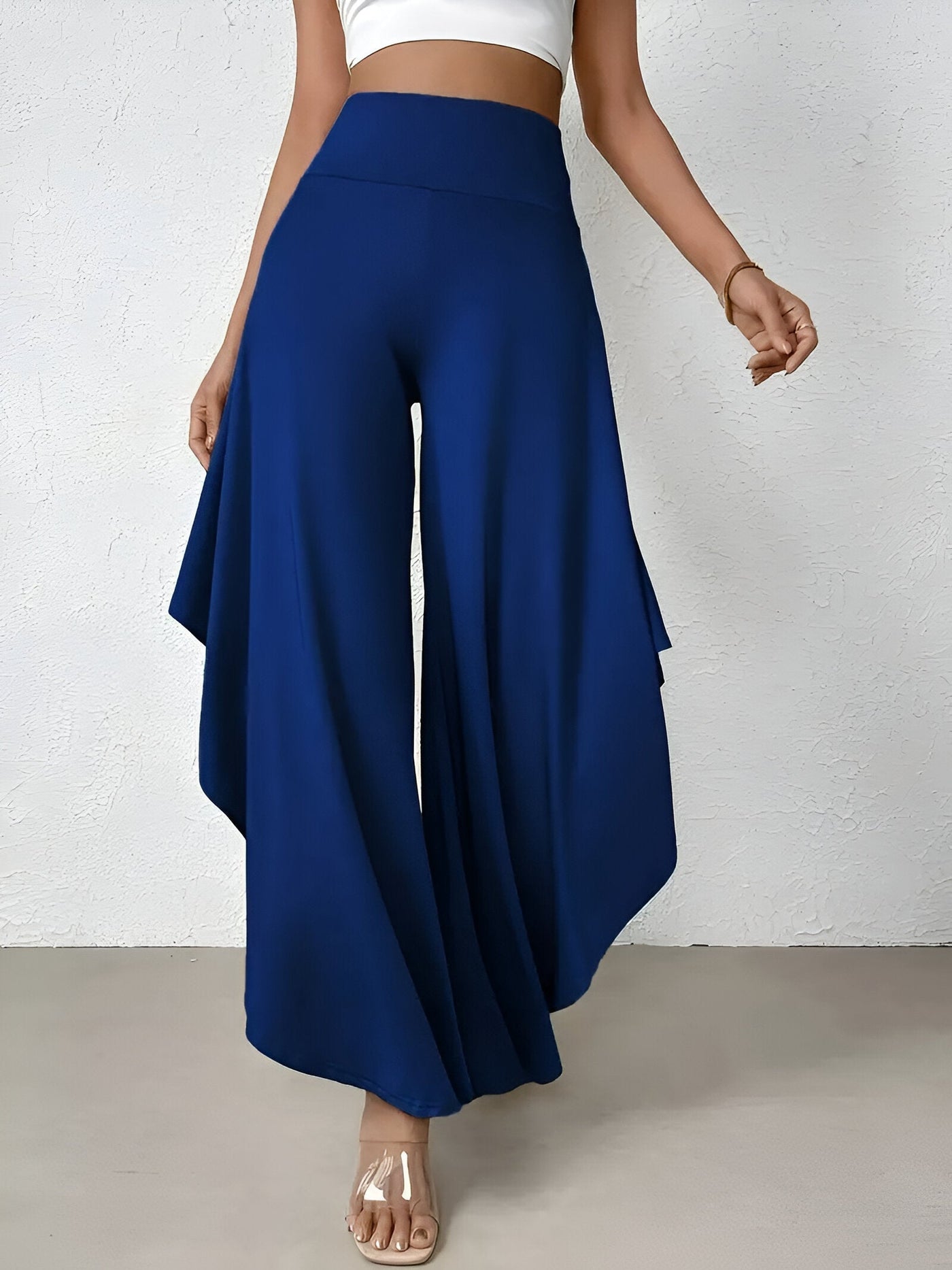 Paula | Asymmetrische Hose mit weitem Schnitt
