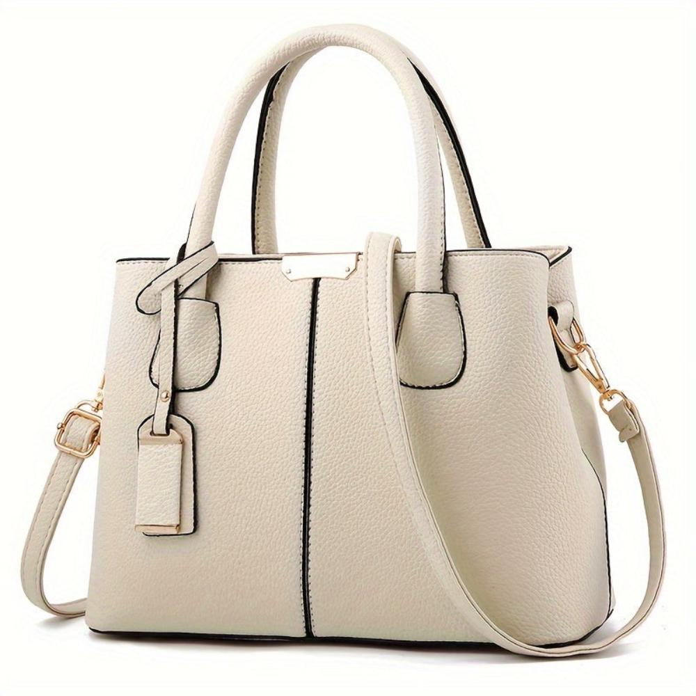 Elegante Handtasche | Strukturiertes Kunstleder | Vielseitiges Design