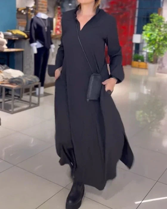 Mercedes® | Langes Kleid aus Premium-Baumwolle