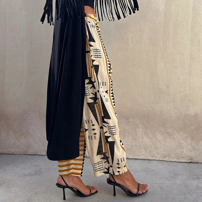 Sonia® | Pauline Ethno-Print-Hose mit elastischem Bund und Taschen
