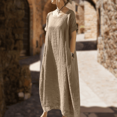 Yazmin® | Lässiges, weiches und bequemes langes Kleid