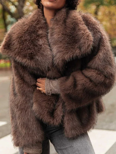 Ayla™ Faux-Fur Jacke