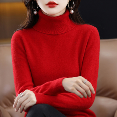 Ella | Luxuriöser Kaschmir Rollkragenpullover für Damen
