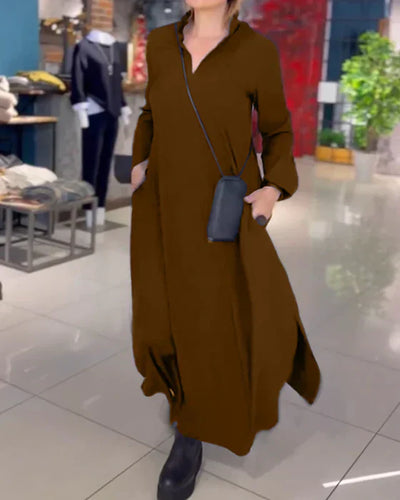 Mercedes® | Langes Kleid aus Premium-Baumwolle