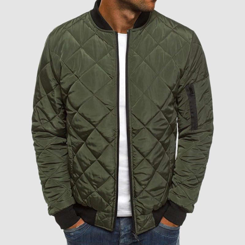 Herren Steppjacke Übergangsjacke | Leicht Gesteppt Klassisch