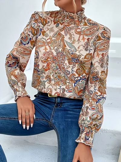 Alina | Elegantes Langarm-Top