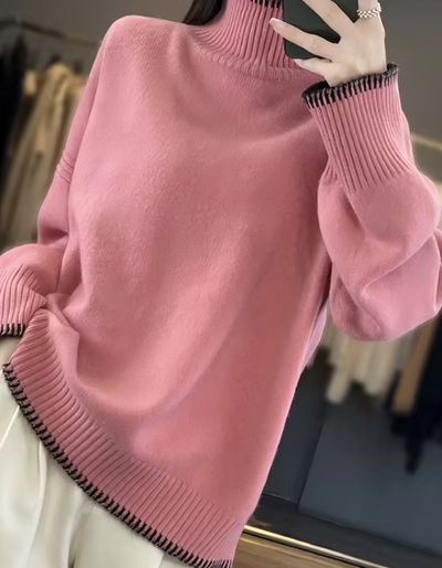 Elina | Rollkragen-Pullover