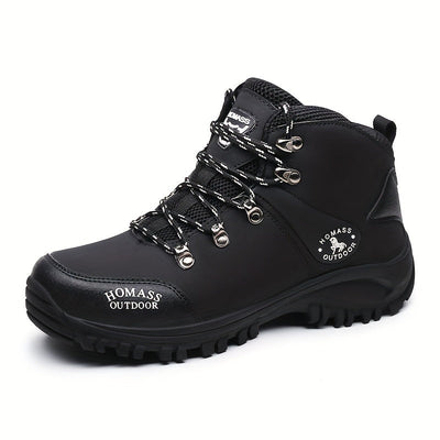 Winterschuhe Herren | Schnür-Wanderschuhe Mit Profilsohle
