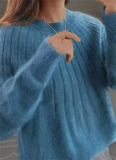 Damen Pullover aus weichem Strick