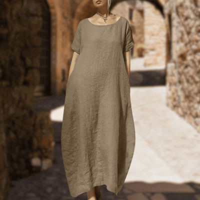 Yazmin® | Lässiges, weiches und bequemes langes Kleid