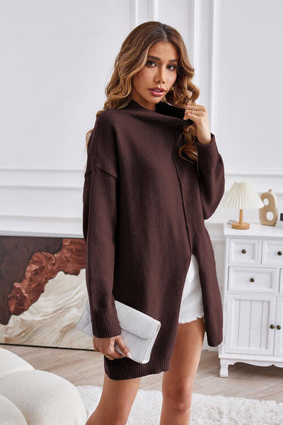 Trendiger Rundhals-Pullover für Damen