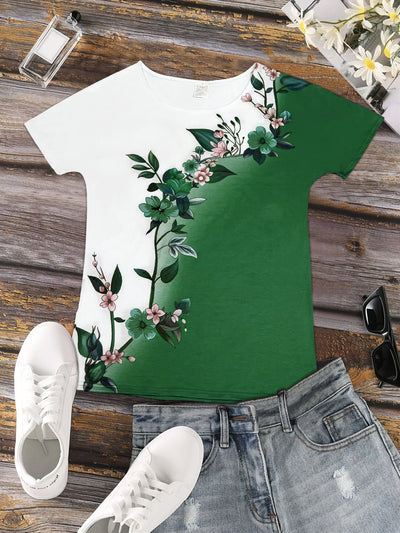 Lenai – stylisches top mit kurzen armeln