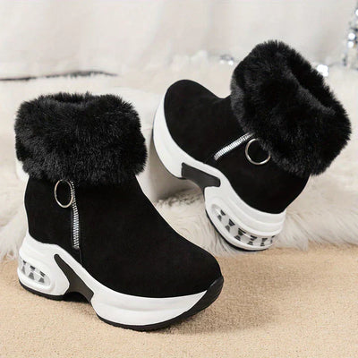 Mova - bequem gefütterte damenstiefel