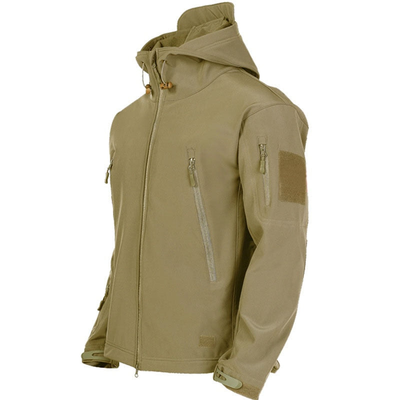 Herren Funktionsjacke mit Kapuze | Outdoor Reißverschluss