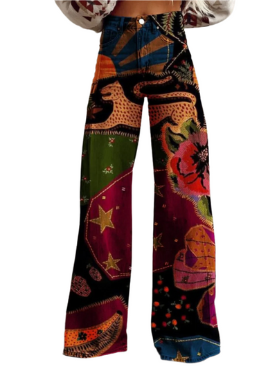 Erina – Vintage Boho Damenhose