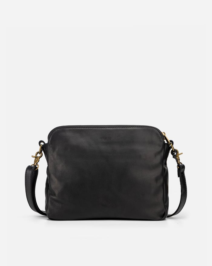 Schultertasche aus weichem Kunstleder | Kompakt & Vielseitig | Zeitlose Eleganz