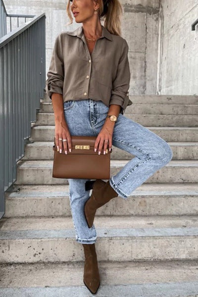 Sienna® | Geknöpfte Bluse für Damen
