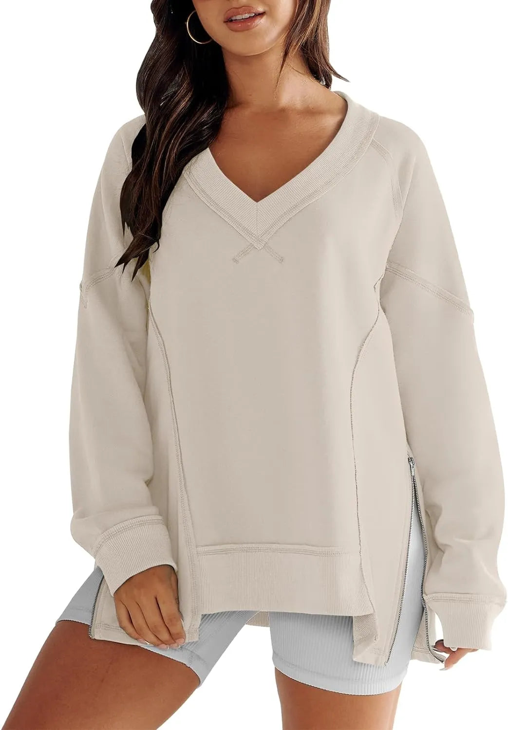 Pia – Damen Plus Size Sweatshirt