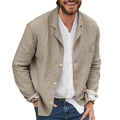 Herren Freizeitjacke mit Brusttasche