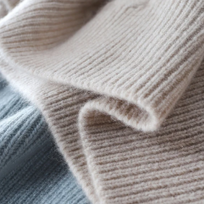 Nina | Luxuriöser Kaschmir-Rollkragenpullover mit Karomuster